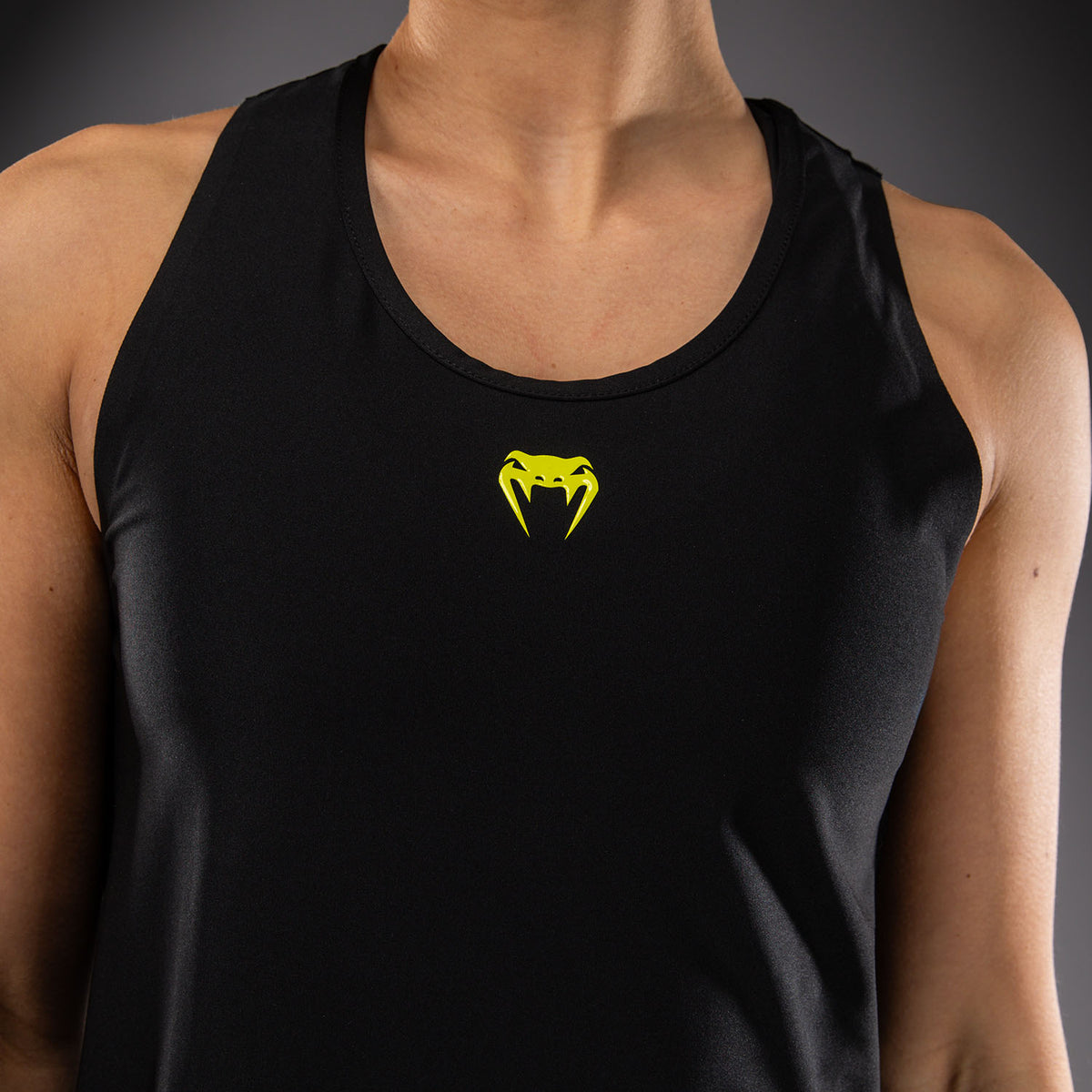 Débardeur Venum Lazer Dry Tech Pour Femme - Noir/Jaune - product-type_Débardeurs