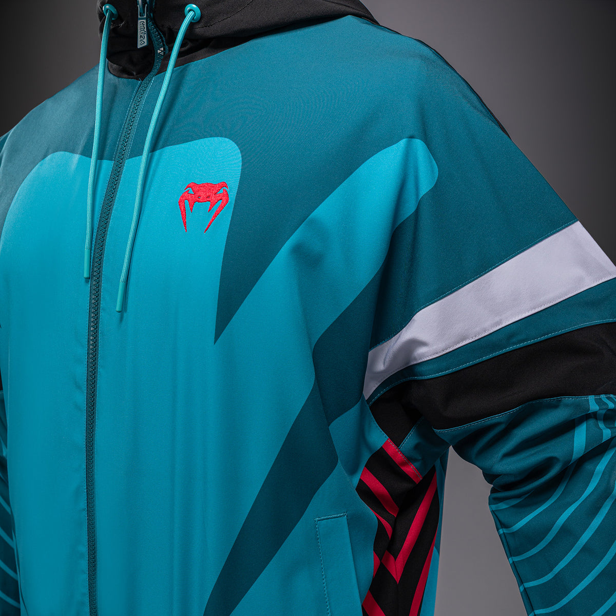 Veste de survêtement Venum Attack 90 - Bleu Miami - product-type_Vestes