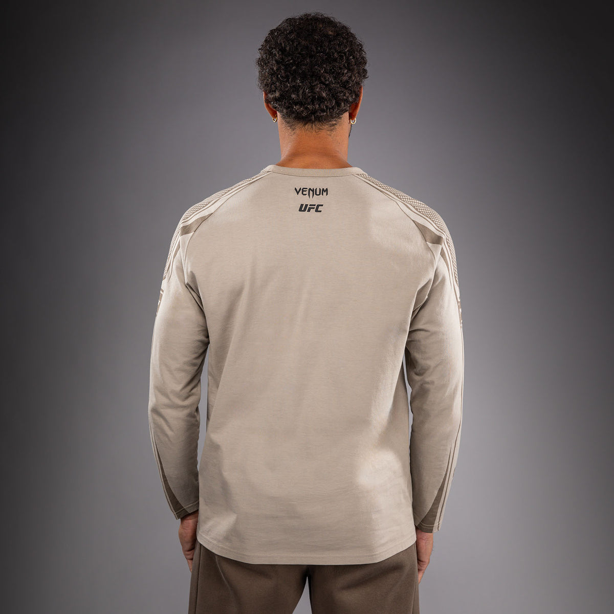 T-shirt à Manches Longues pour Homme Venum UFC Unity by Venum Authentic Fight Week - Sable - product-type_T-Shirts