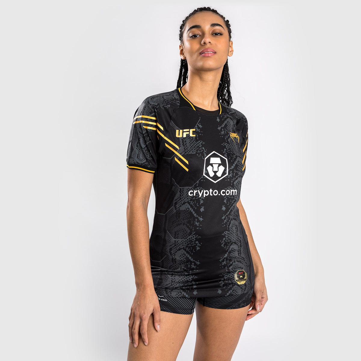 T-shirt Technique Personnalisé pour Femmes UFC Adrenaline by Venum Authentic Fight Night - Champion - product-type_T-Shirts Dry Tech