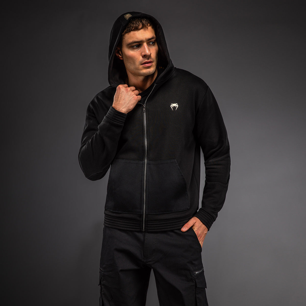 Sweat à Capuche Zippé Venum Urban Gi – Noir - product-type_Sweatshirts