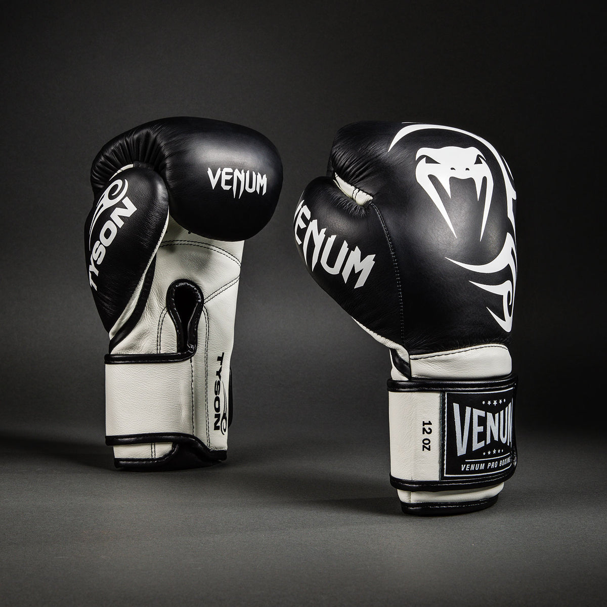 Gants de Boxe Pro Venum Giant 2.0 Mike Tyson - Noir Profond/Blanc Optique - product-type_Gants de boxe