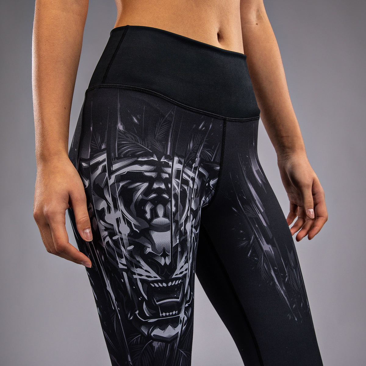 Legging Venum Tiger pour Femmes - Noir/Argent - product-type_Leggings