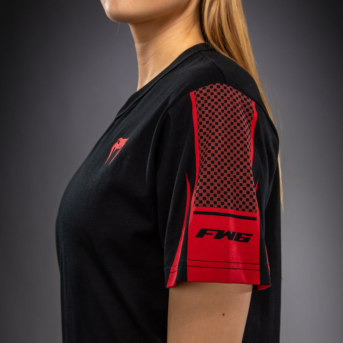 T-shirt à Manches Courtes pour Femme Venum UFC Unity by Venum Authentic Fight Week - Noir - product-type_T-Shirts