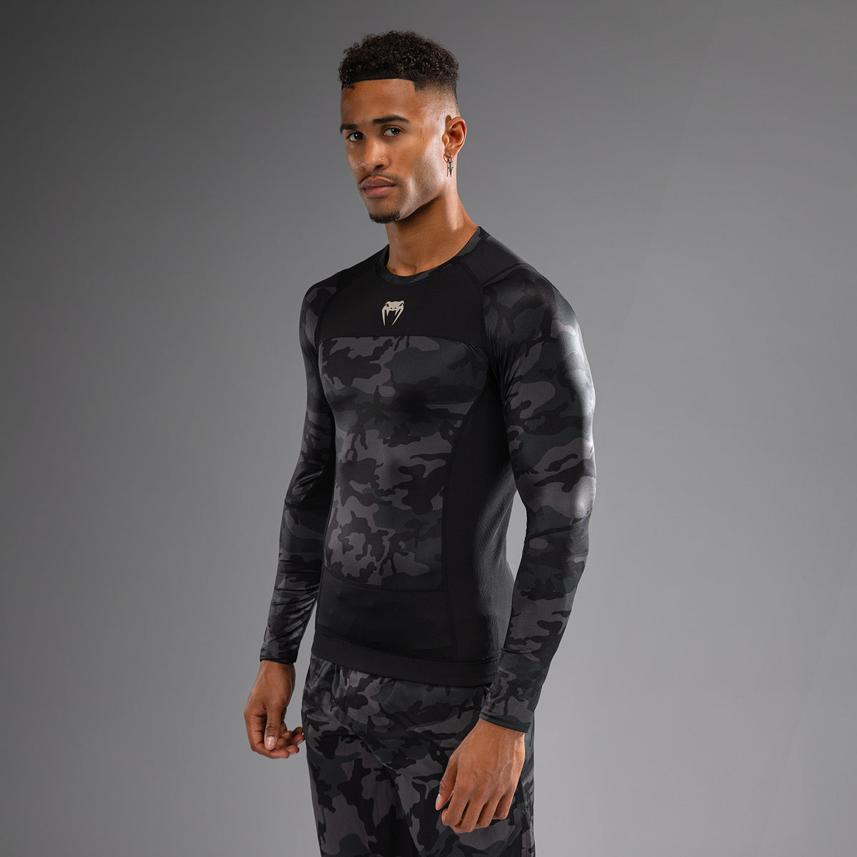 Rashguard à Manches Longues Venum G-Fit Air pour Hommes - Camo Urban - product-type_T-Shirts de Compression