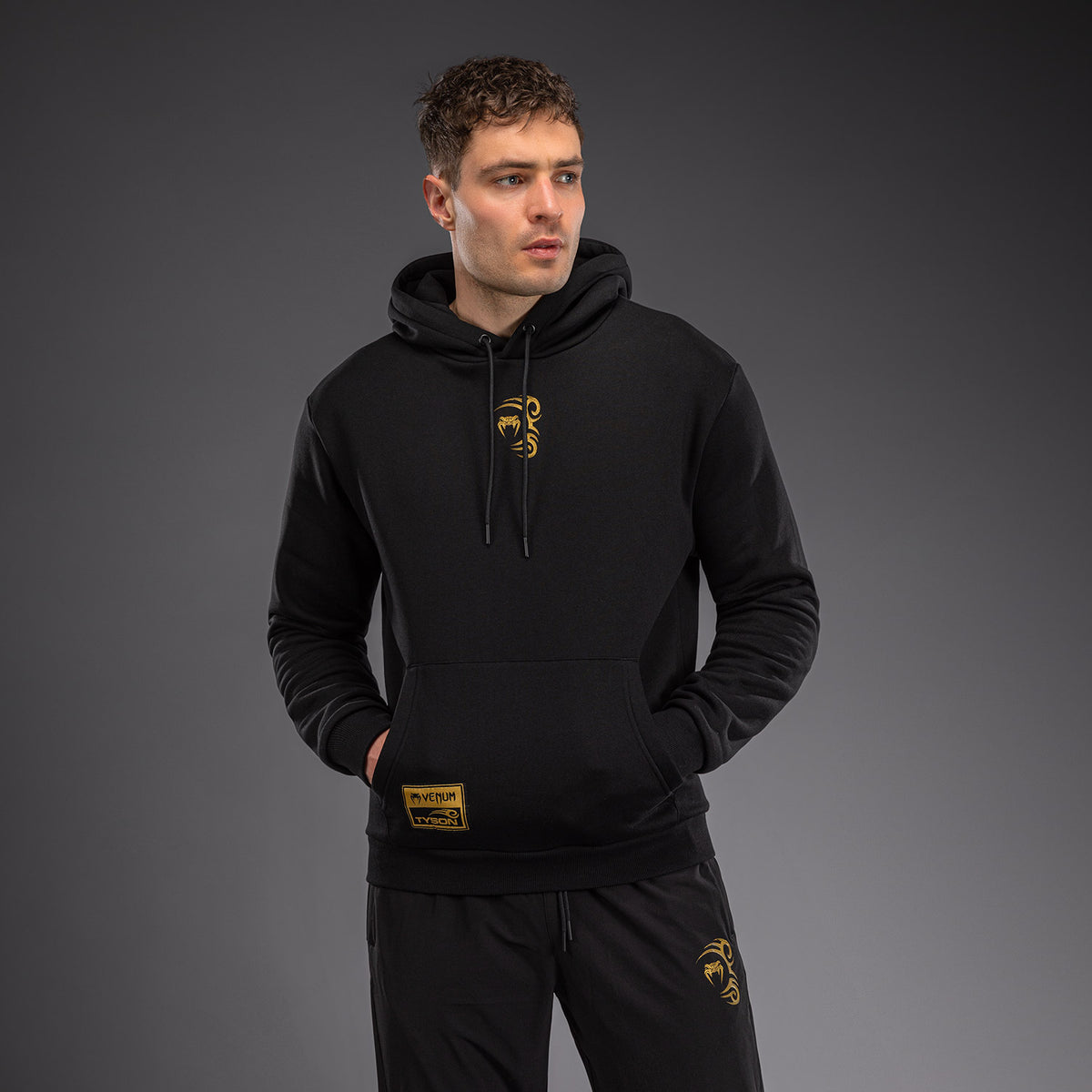 Sweat à capuche Venum x Mike Tyson Tiger - Noir/Or - product-type_Sweatshirts