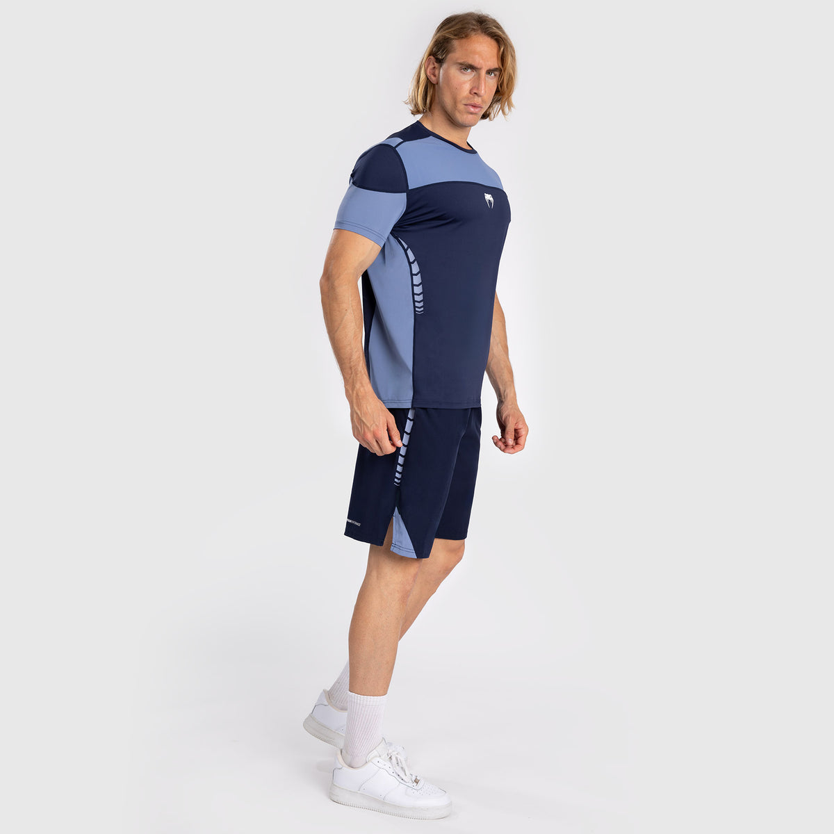 T-shirt Dry-Tech pour Hommes Venum Tempest - Bleu Marine/Bleu - product-type_T-Shirts Dry Tech