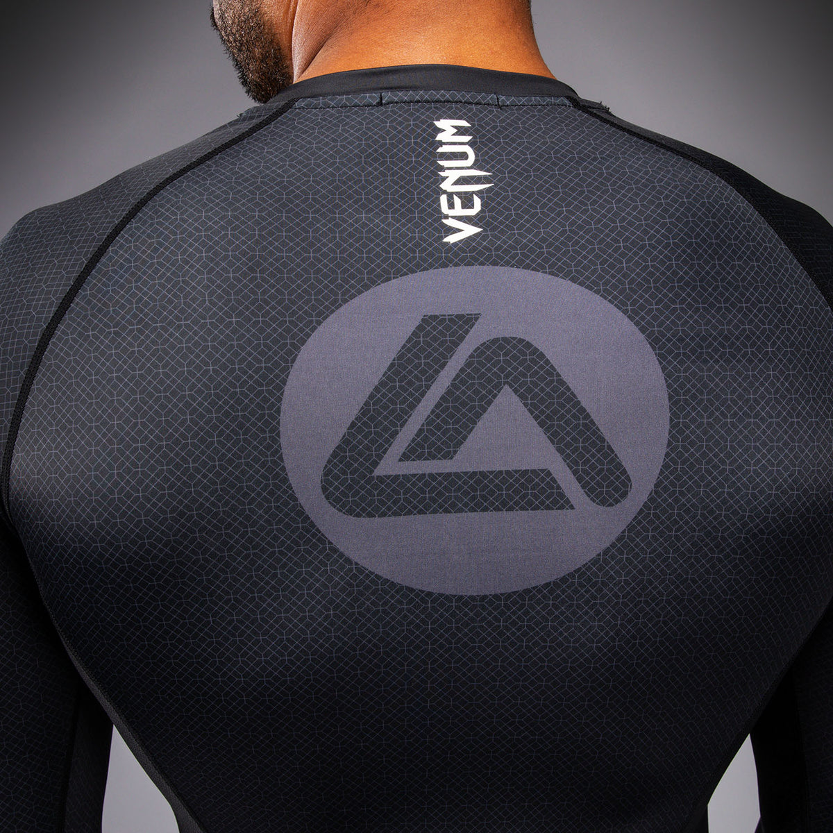 Rashguard à Manches Longues Venum x Roger Gracie Academy - Noir - product-type_T-Shirts de Compression