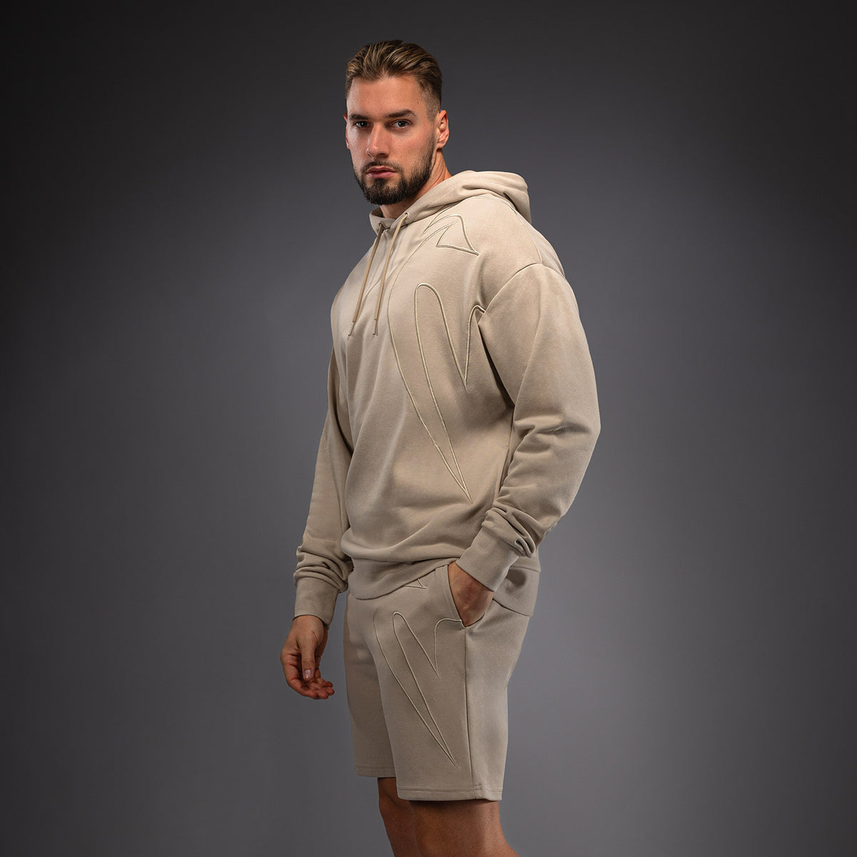 Sweat à capuche Venum Giant 3D – Beige - product-type_Sweatshirts