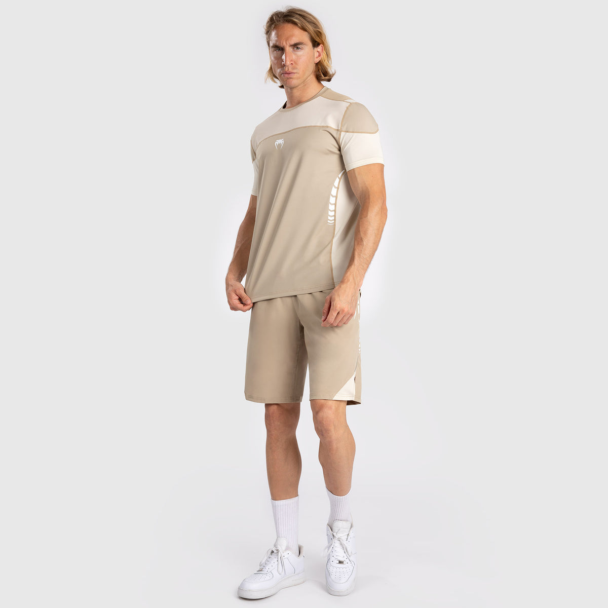 T-shirt Dry-Tech pour Hommes Venum Tempest - Beige/Sable - product-type_T-Shirts Dry Tech