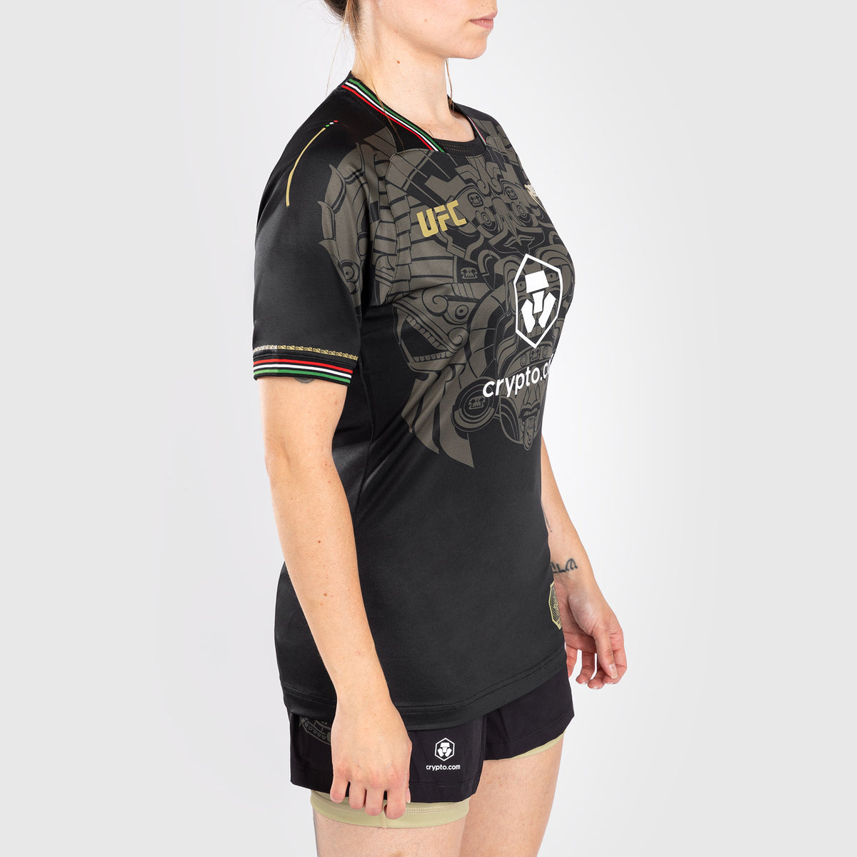 Noche UFC by Venum Authentic Fight Night T-shirt Dry Tech pour femme - Noir - product-type_T-Shirts Dry Tech