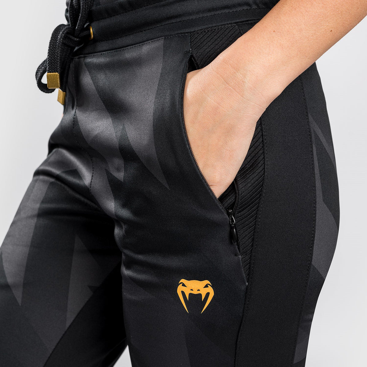 Pantalon de Jogging Venum Razor - Pour Femmes - Noir/Or - product-type_Pantalons de jogging