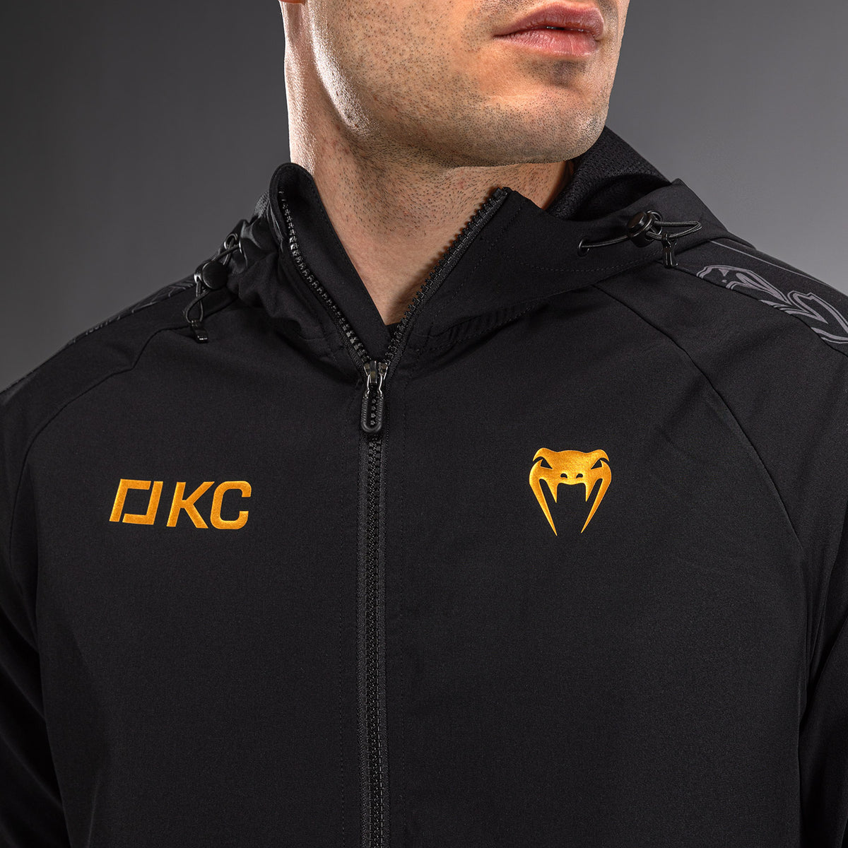 Veste de survêtement Karate Combat by Venum – Noir/Gris - product-type_Vestes