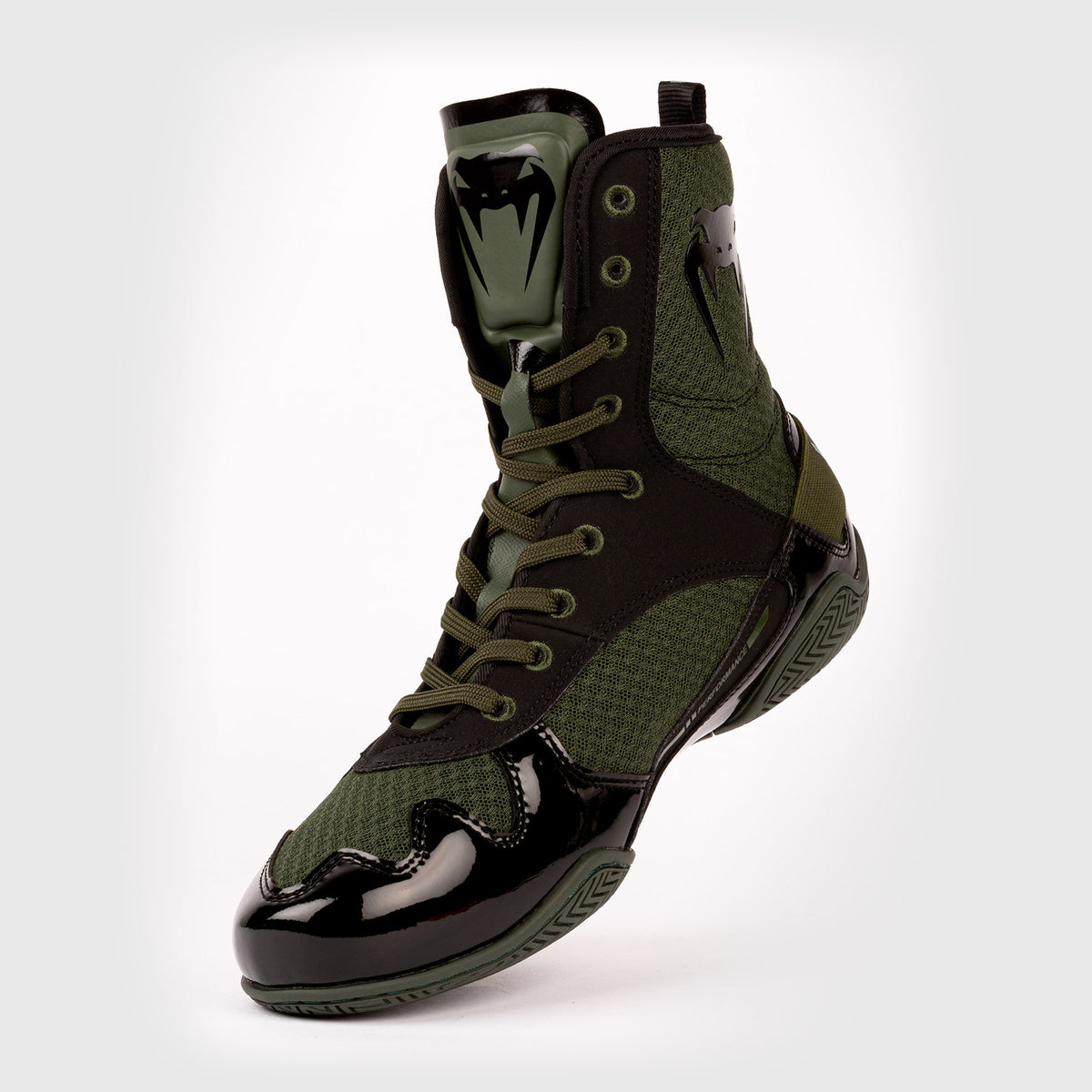 Chaussures de Boxe Venum Elite – Kaki - product-type_Chaussures de boxe