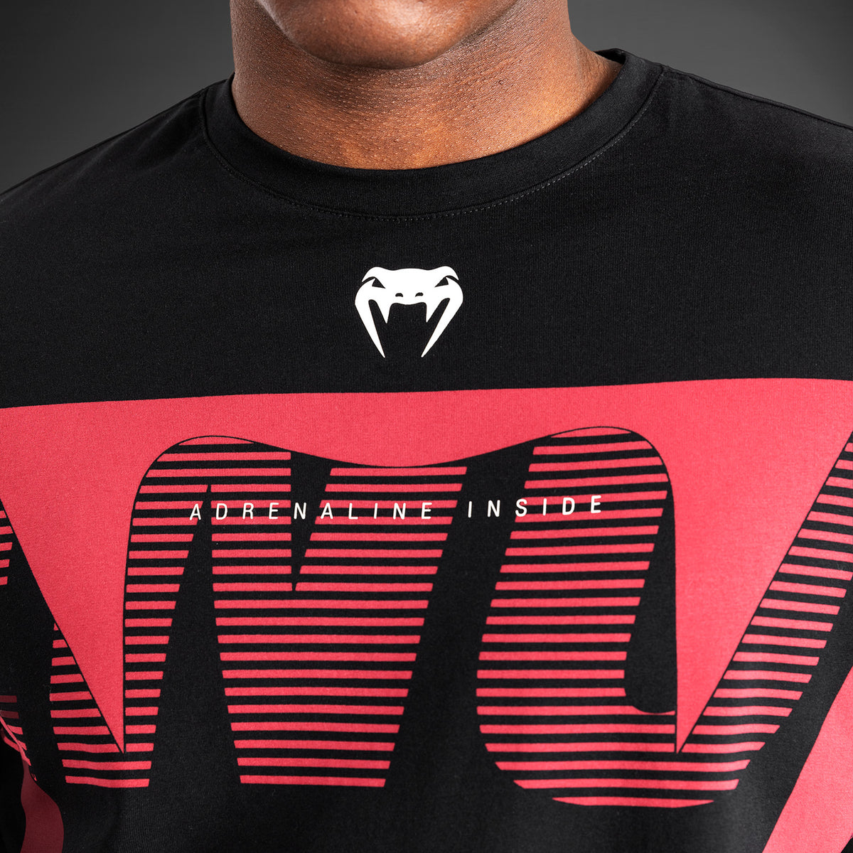 T-Shirt à Manches Courtes pour Hommes Venum Adrenaline - Rouge - product-type_T-Shirts