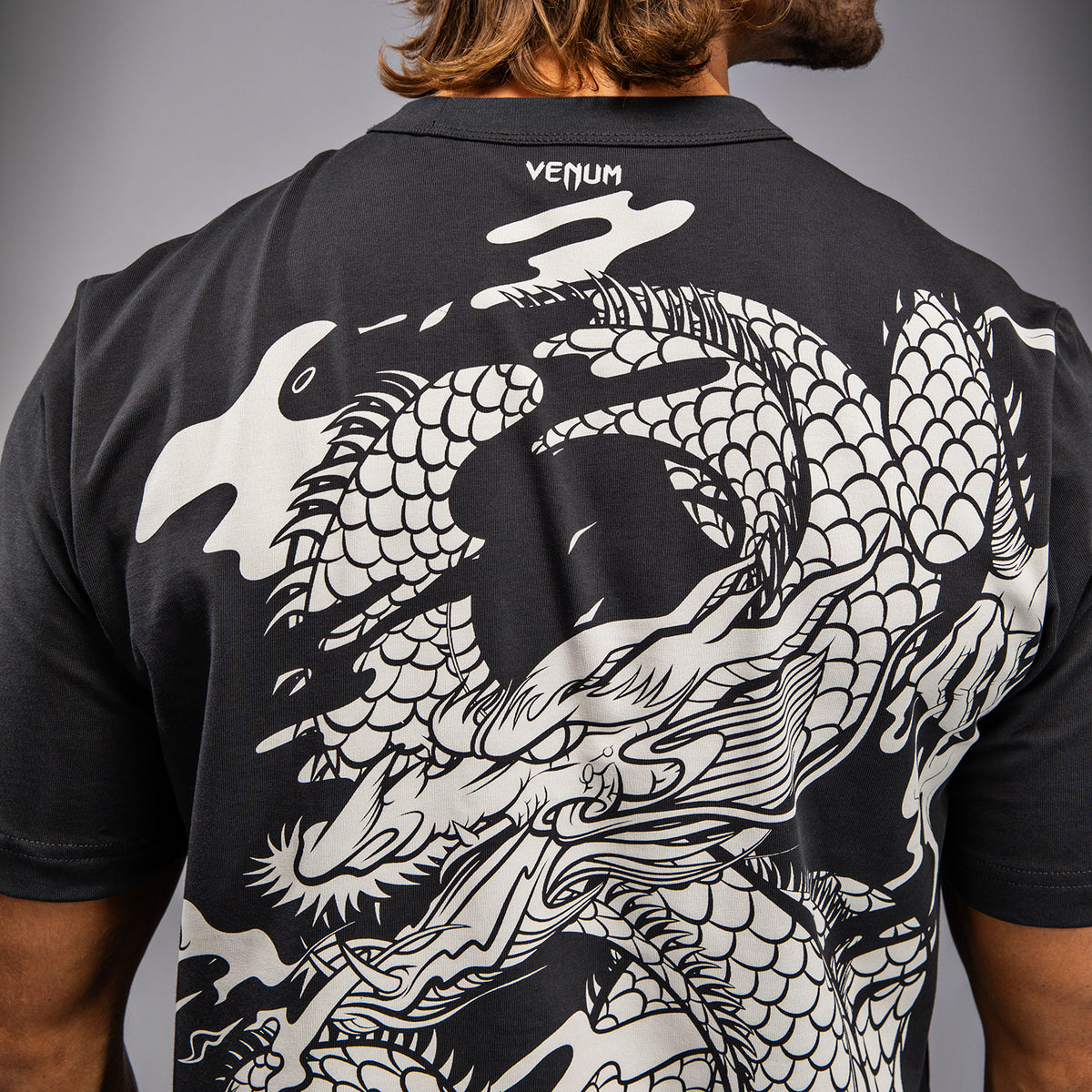 T-shirt Venum Dragon’s Flight - Gris Charbon/Blanc Crème - product-type_T-Shirts