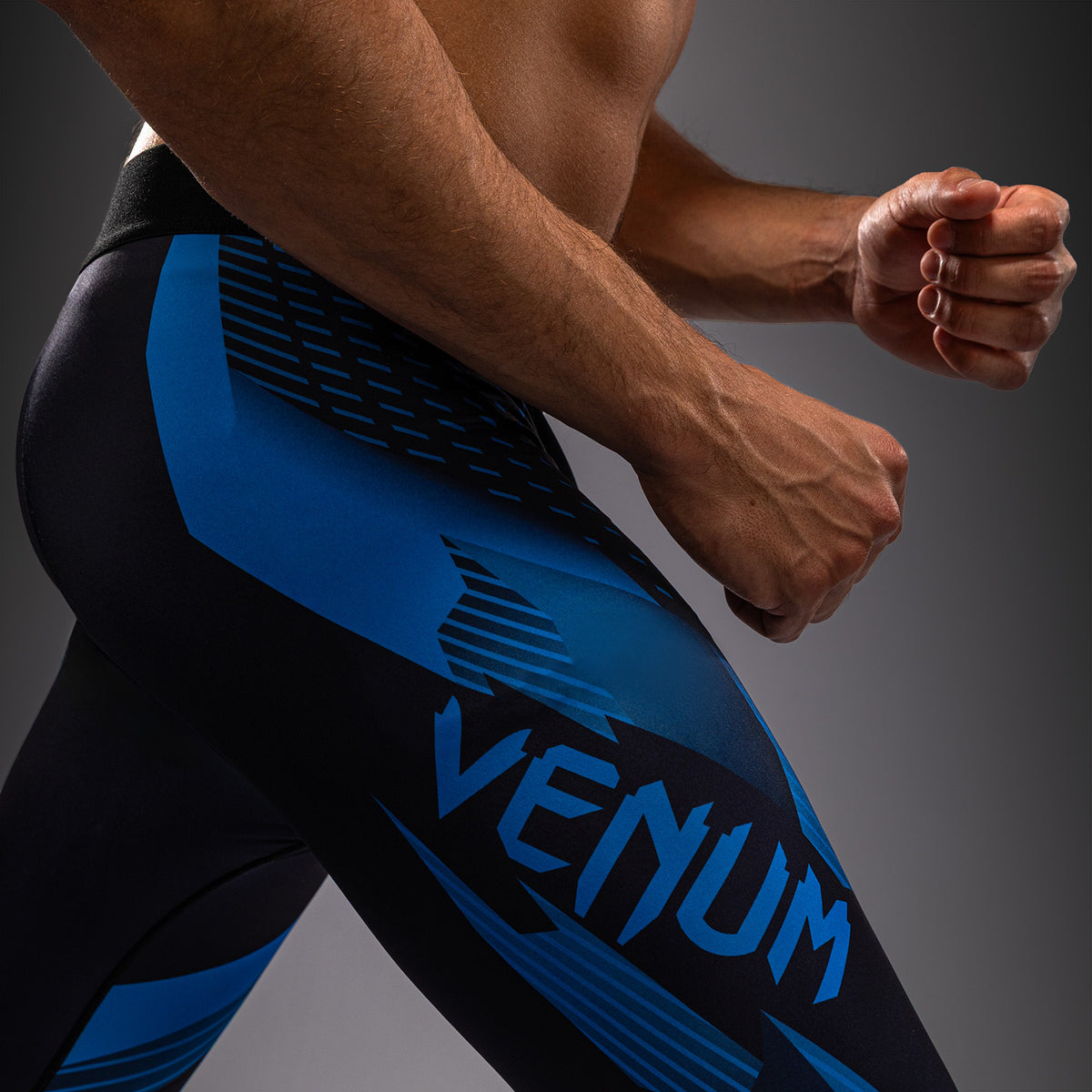Pantalon de compression Venum No-Gi 6.0 - Noir/Bleu - product-type_Pantalons de Compression