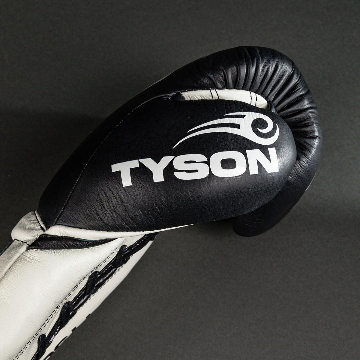 Gants de Boxe Pro Venum Giant 2.0 Mike Tyson avec Lacets - Noir Profond/Blanc Optique - product-type_Gants de boxe