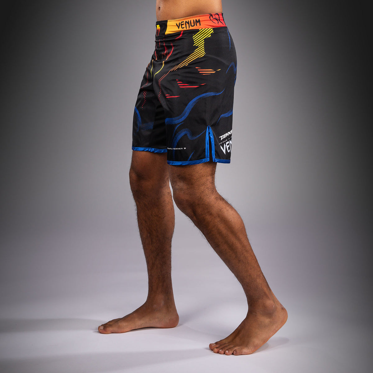 Short de Combat Yoshimitsu Venum x TEKKEN 8 - Noir/Orange - product-type_Shorts de MMA