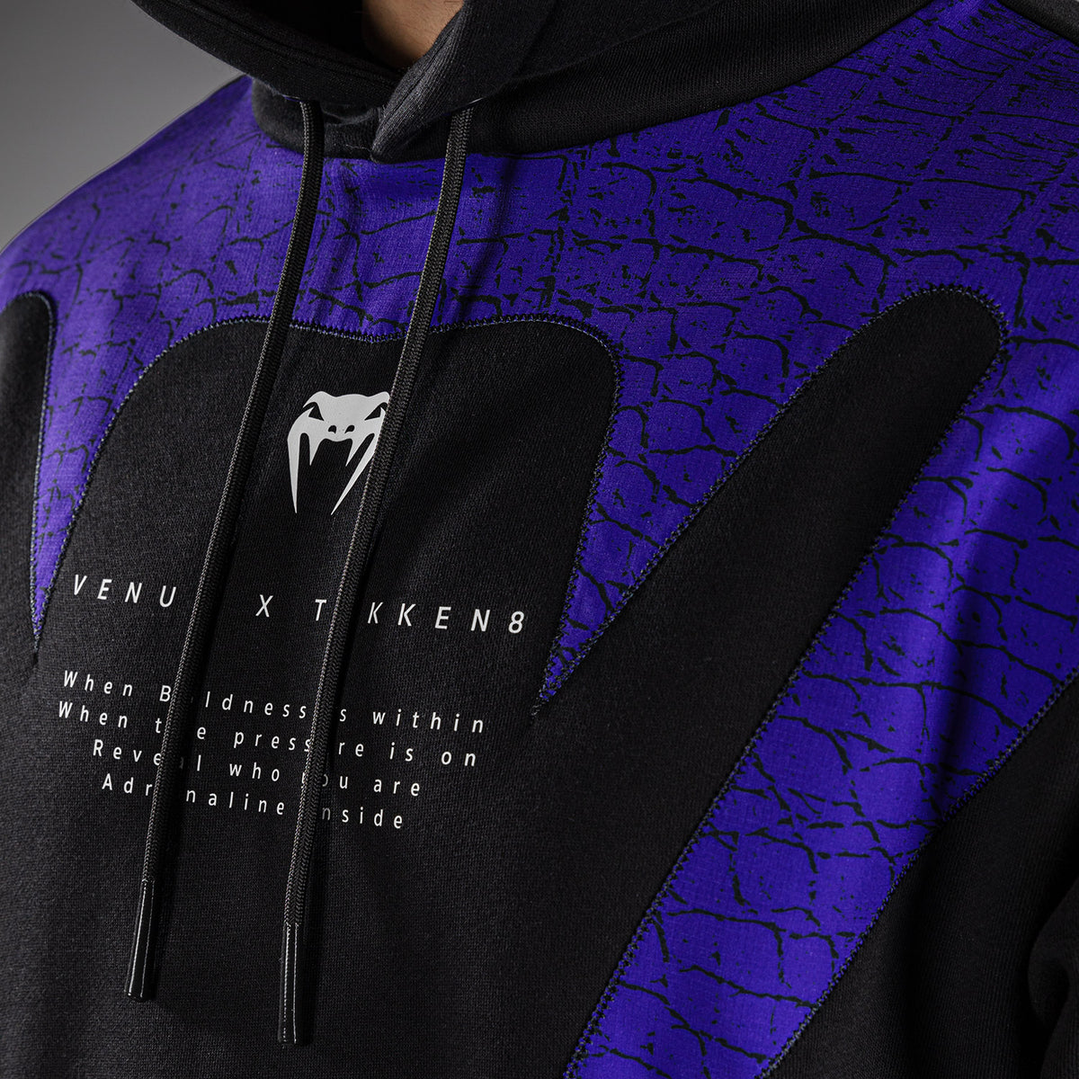 Sweat à Capuche Kazuya Venum x TEKKEN 8 - Noir/Violet - product-type_Sweatshirts