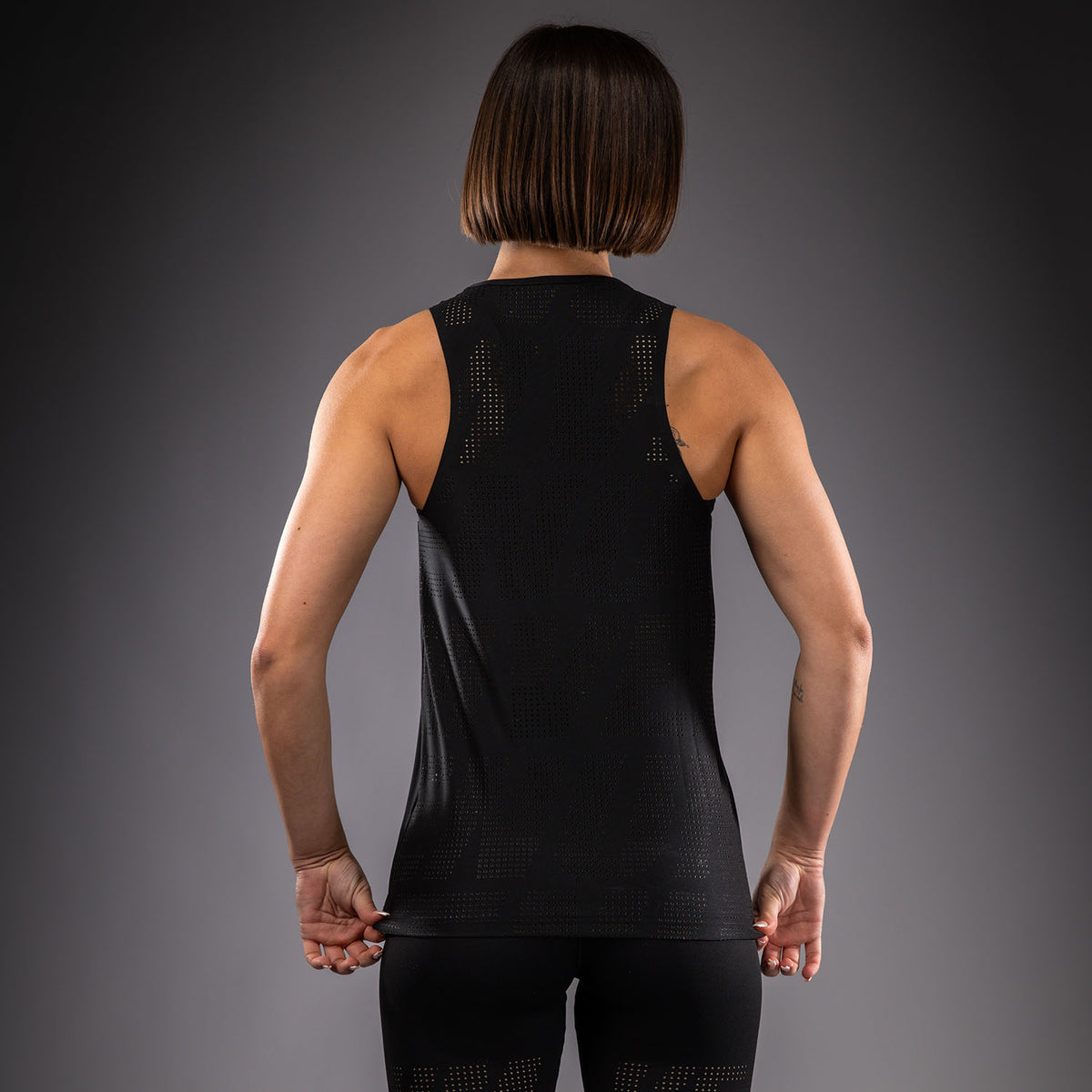 Débardeur Venum Lazer Dry Tech Pour Femme - Noir/Jaune - product-type_Débardeurs