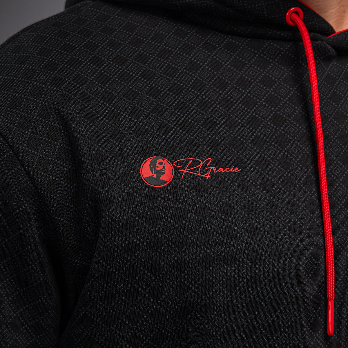 Sweat à Capuche Venum x Roger Gracie Signature - Noir/Rouge - product-type_Sweatshirts