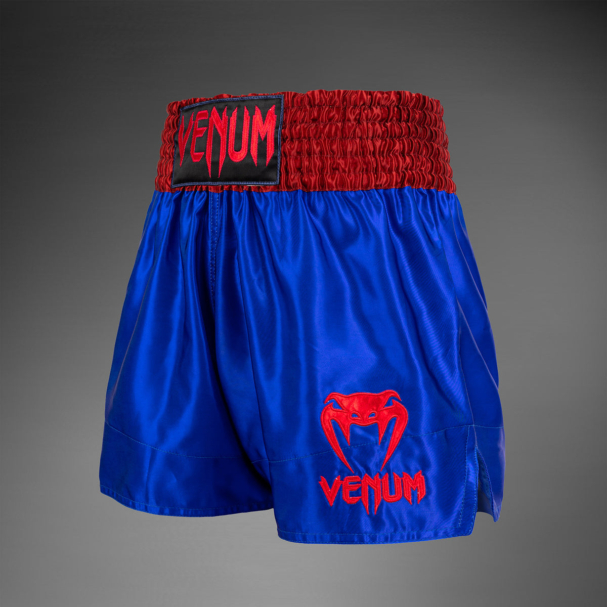 Shorts de Muay Thai Venum Classic - Bleu Marine/Rouge - product-type_Shorts de Muay Thai
