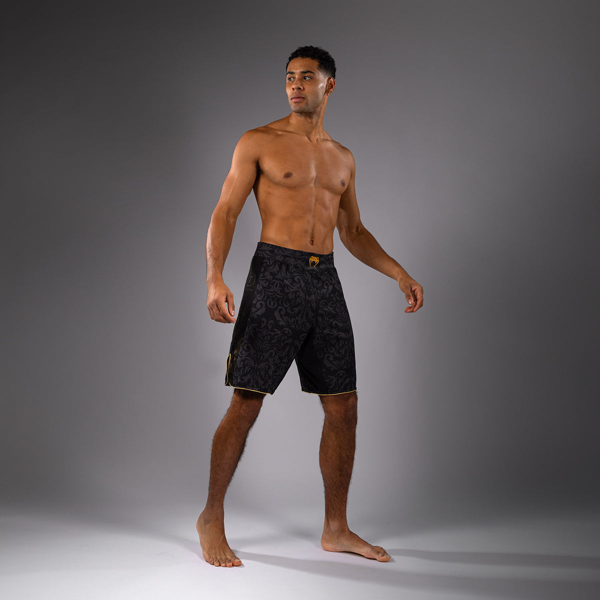 Short de Combat Venum x Topuria Unmatched Edition - Noir/Doré - product-type_Shorts de MMA