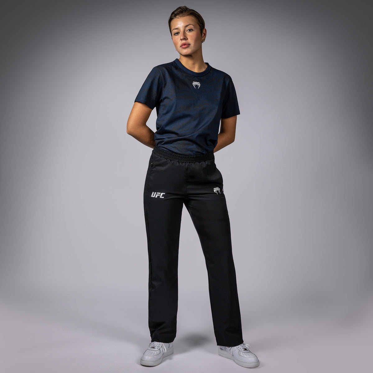 Pantalon Coupe Droite pour Femmes UFC Fusion by Venum Fight Week - Noir - product-type_Pantalons de jogging