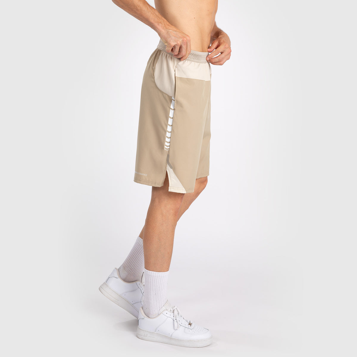 Short D'entraînement pour Hommes Venum Tempest - Beige/Sable - product-type_Shorts de training