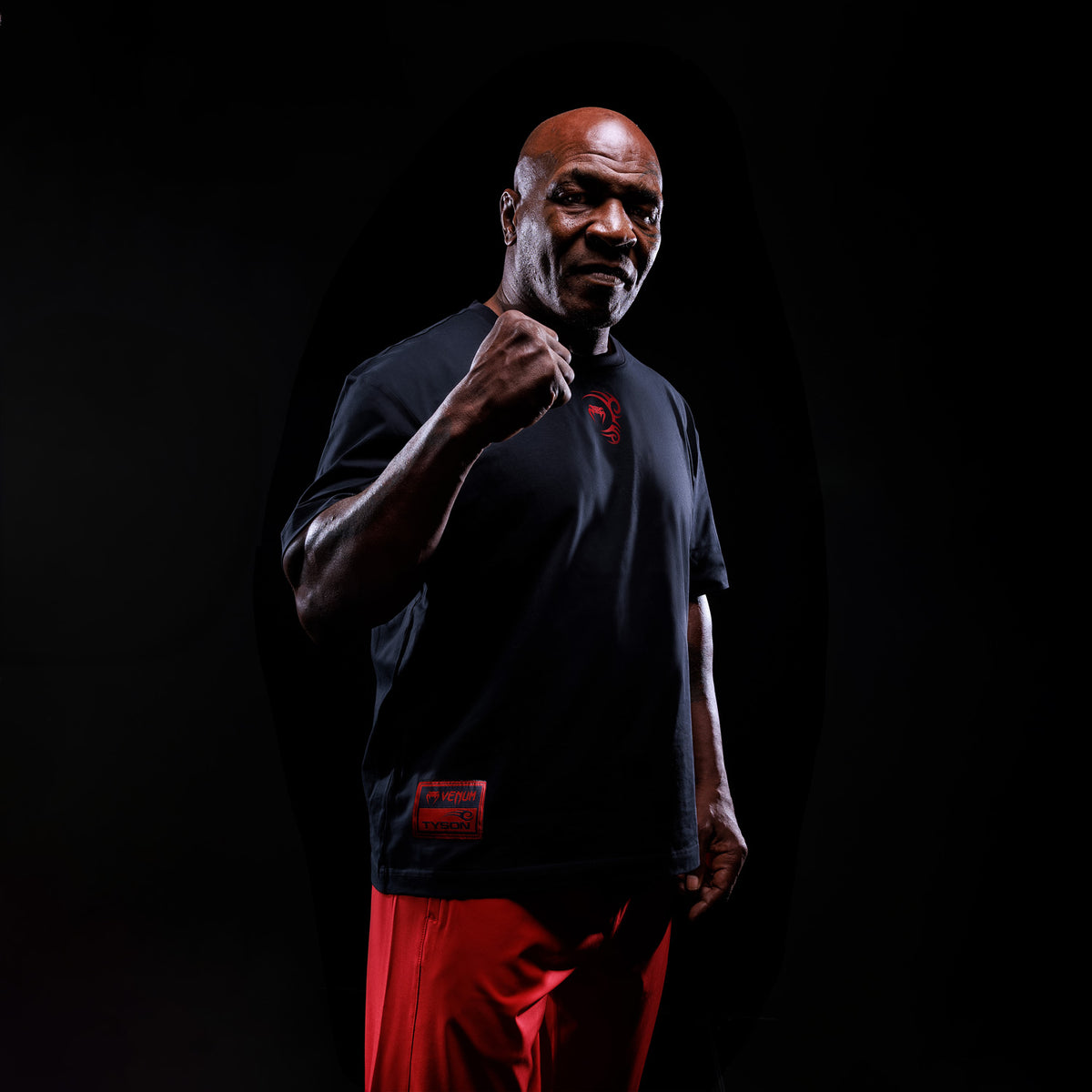 T-shirt Venum x Mike Tyson Tiger - Noir profond - product-type_T-Shirts