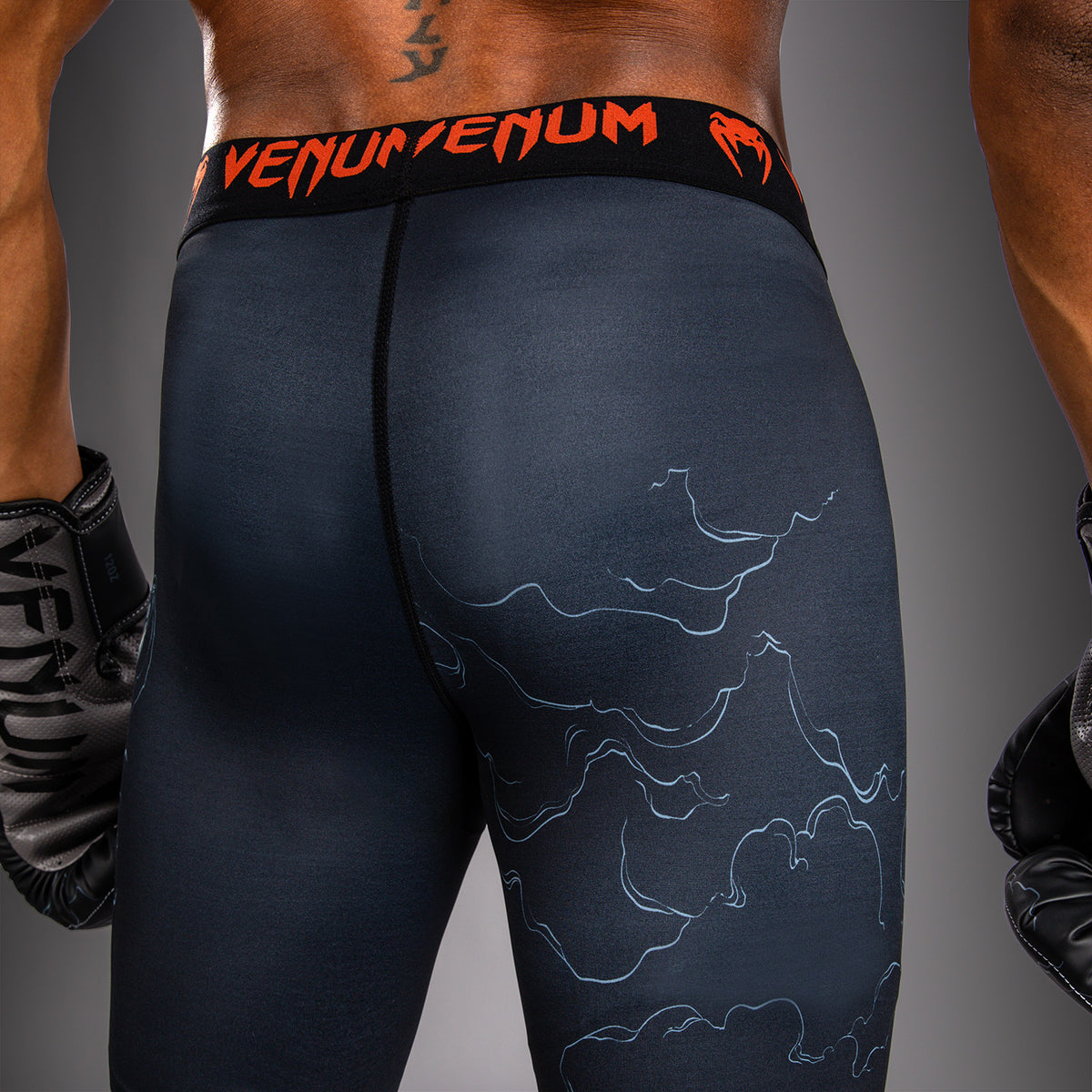 Short de Compression Venum Thunder Dragon – Noir/Gris/Cuivre - product-type_Shorts de compression