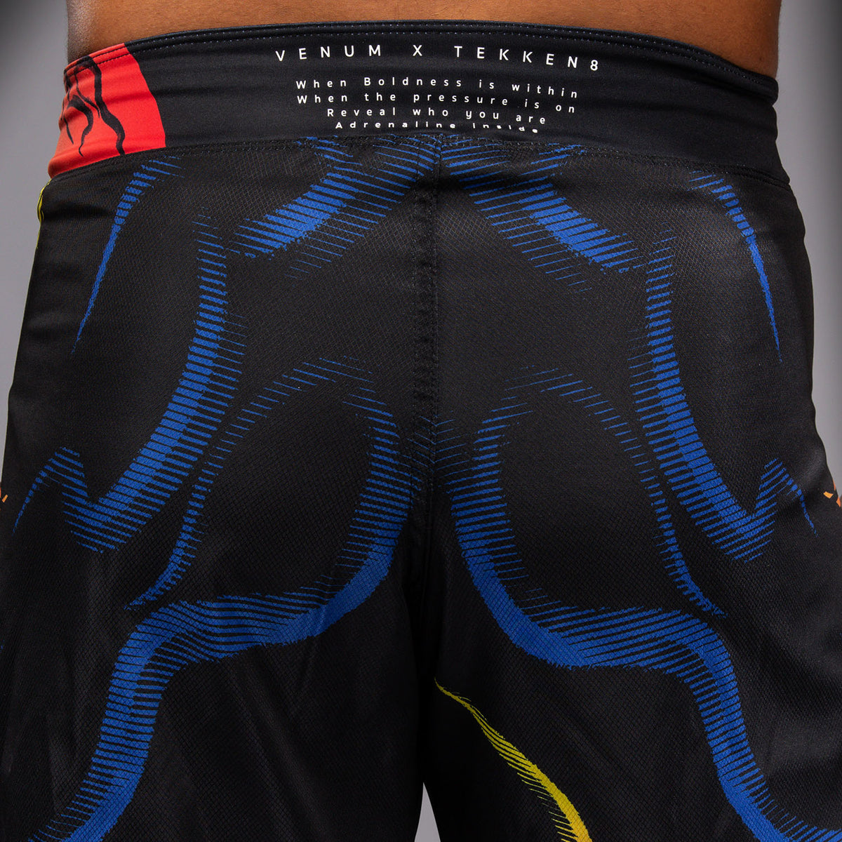 Short de Combat Yoshimitsu Venum x TEKKEN 8 - Noir/Orange - product-type_Shorts de MMA
