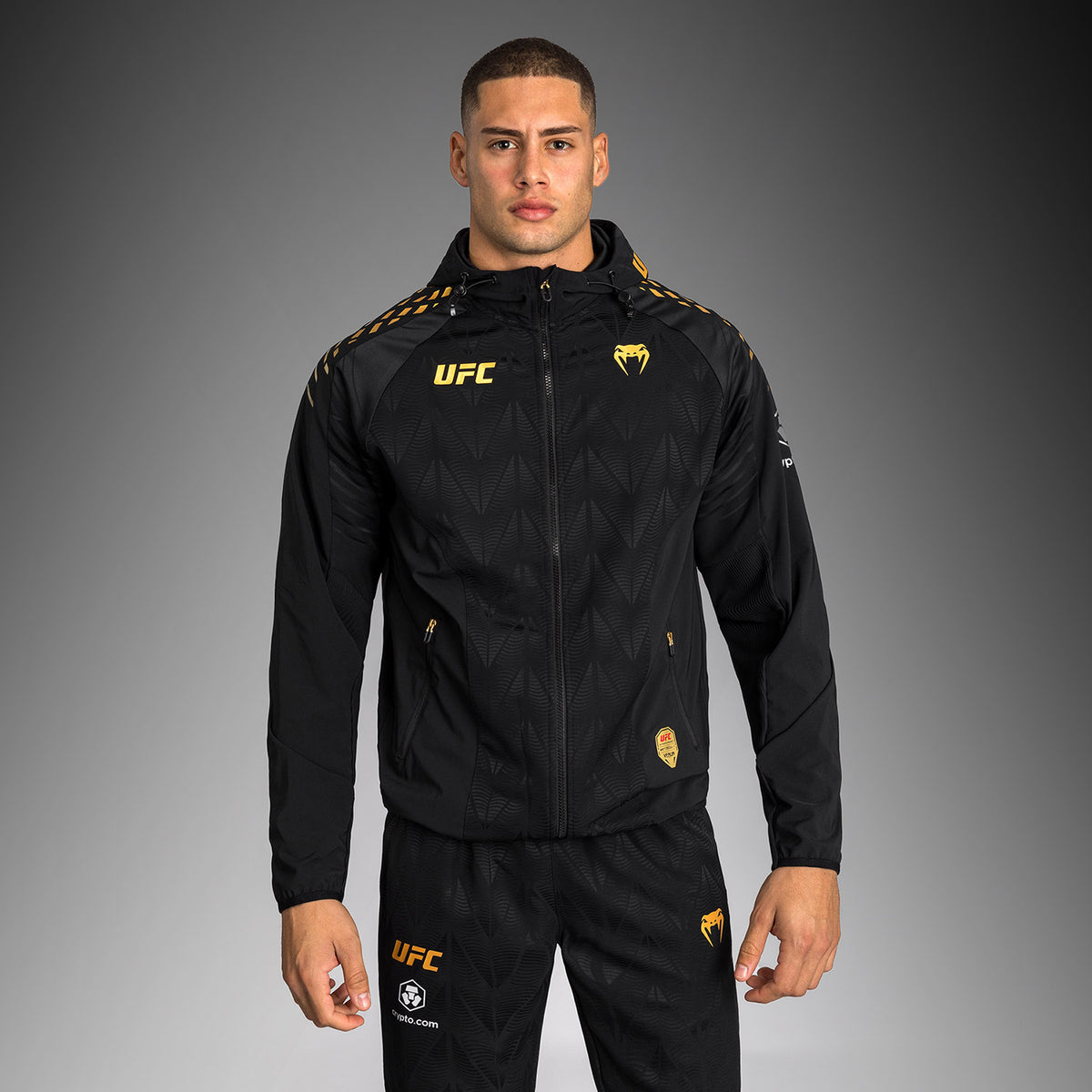 Sweat à capuche Walkout Homme Personnalisé UFC Zenith by Venum Authentic Fight Night - Champion - product-type_Sweatshirts