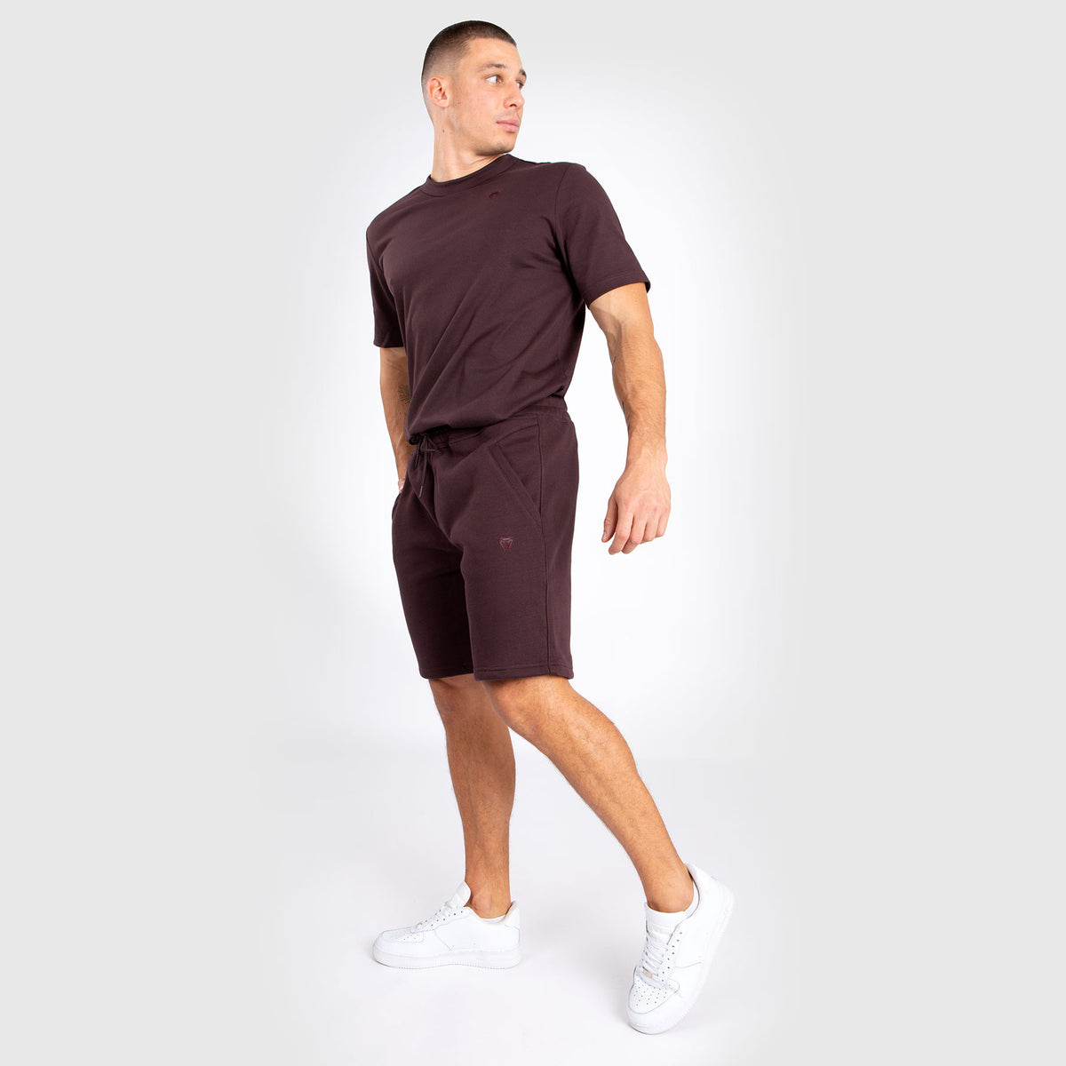 Short en coton Venum Silent Power - Marron foncé - product-type_Shorts en Coton