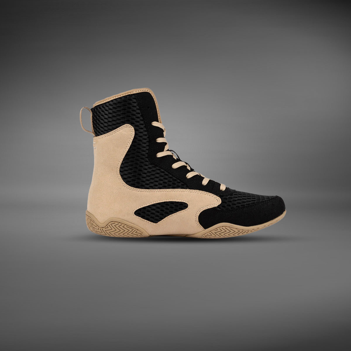 Chaussures de boxe Venum Contender - Noir/Sable - product-type_Chaussures de boxe