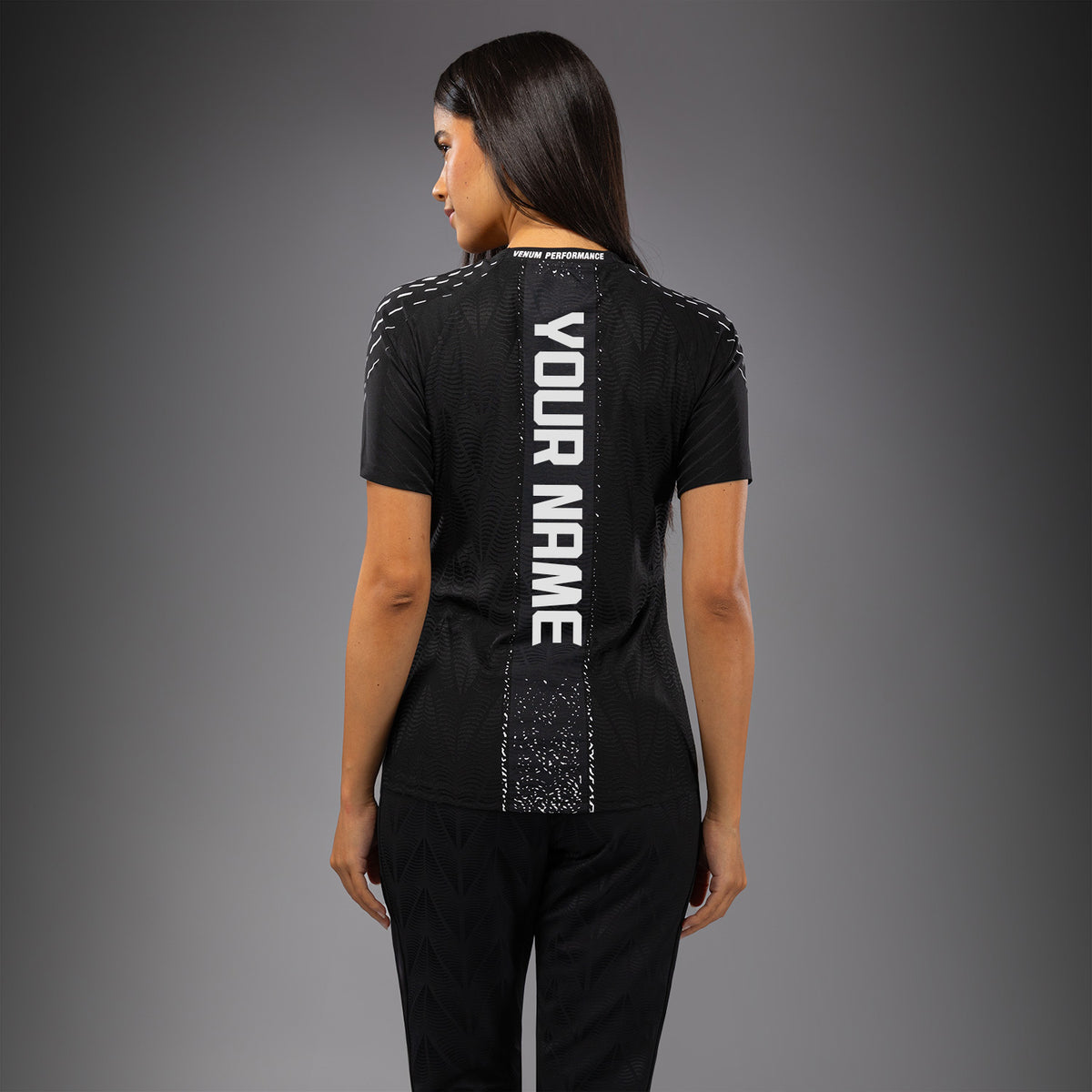 Maillot Officiel Walkout Femme Personnalisé UFC Zenith by Venum Authentic Fight Night - Noir - product-type_T-Shirts Dry Tech