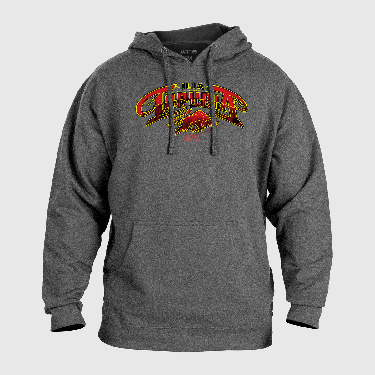 Sweatshirt à capuche UFC Unrivaled by Venum Ilia Topuria - Gris Mélangé - product-type_Sweatshirts