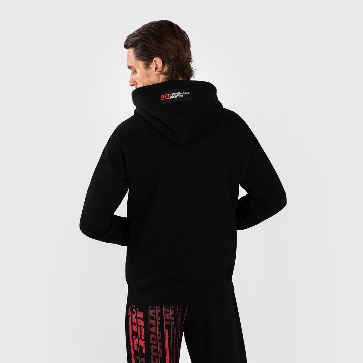 Sweatshirt à Capuche pour Hommes UFC Venum Performance Institute 2.0 - Noir/Rouge - product-type_Sweatshirts