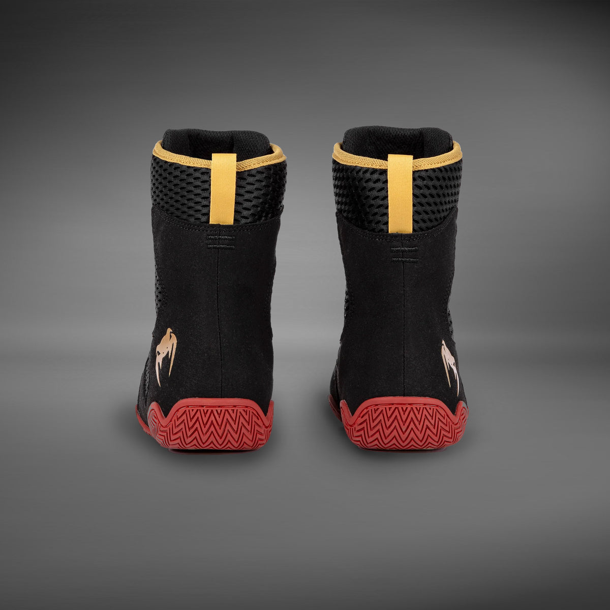Chaussures de boxe Venum Contender - Noir/Or/Rouge - product-type_Chaussures de boxe