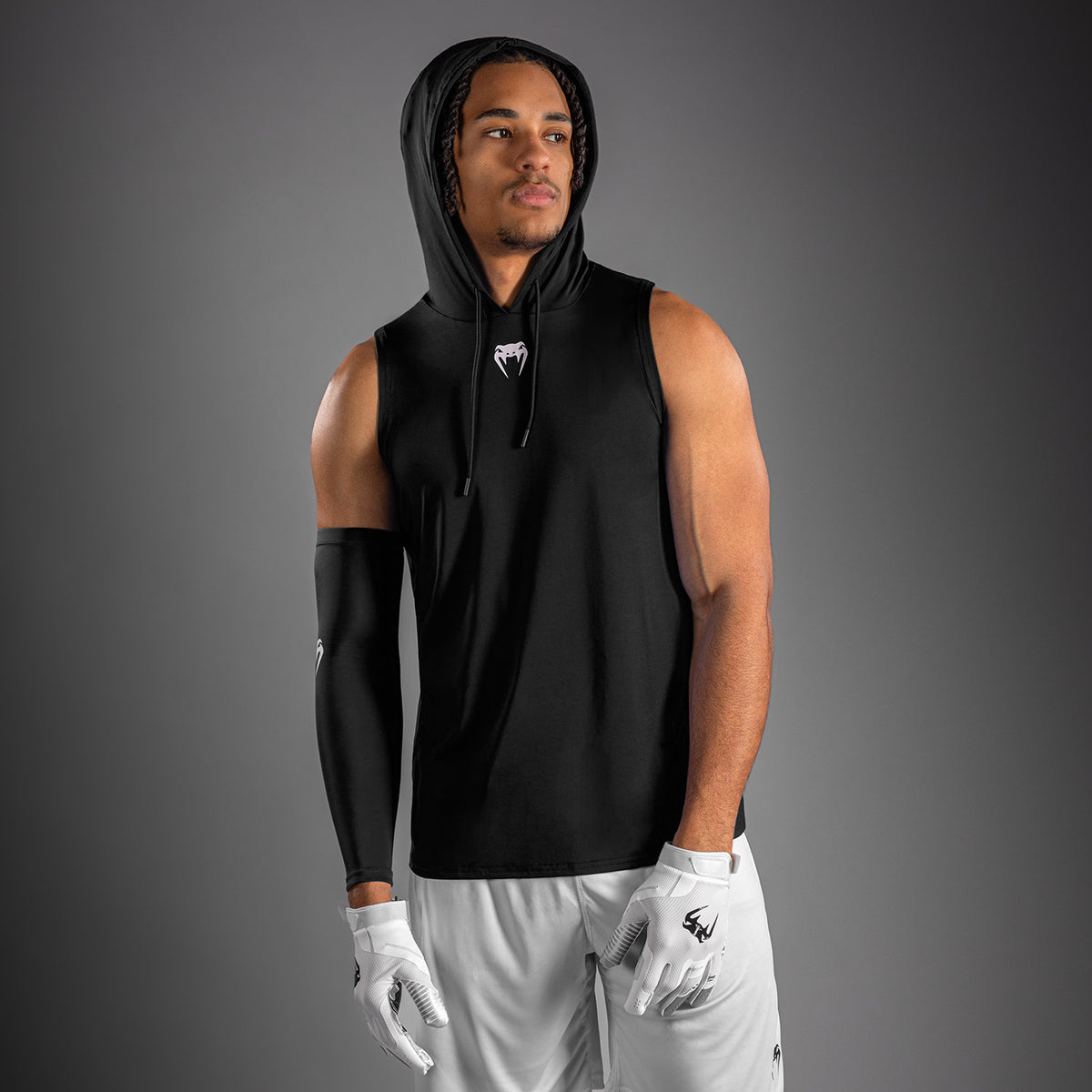 Sweat à capuche Dry Tech sans manches Venum Elite - Noir - product-type_Sweatshirts