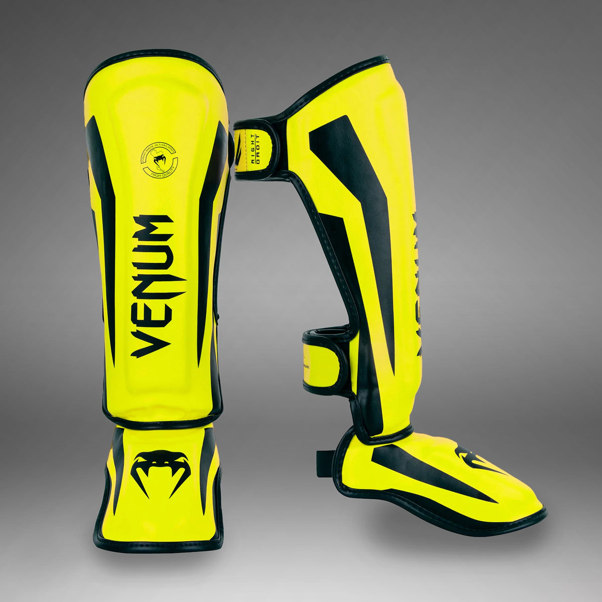Protège-Tibias enfant Venum Elite – Jaune Fluo - product-type_Protège-tibias