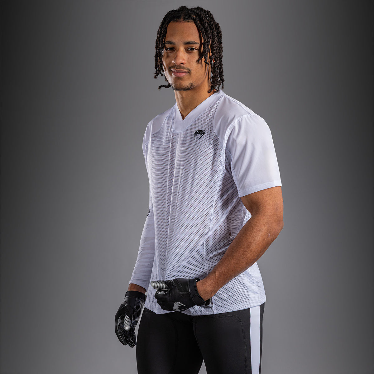 Maillot à manches Courtes Venum Elite Football - Blanc - product-type_T-Shirts Dry Tech