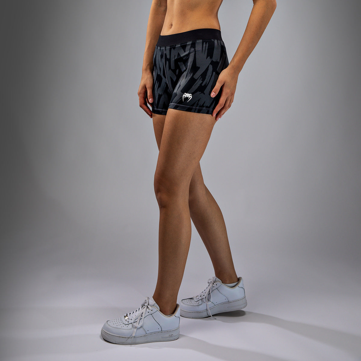 Shorts de Compression pour Femmes Venum Graffiti - Urban Charcoal - product-type_Shorts de compression