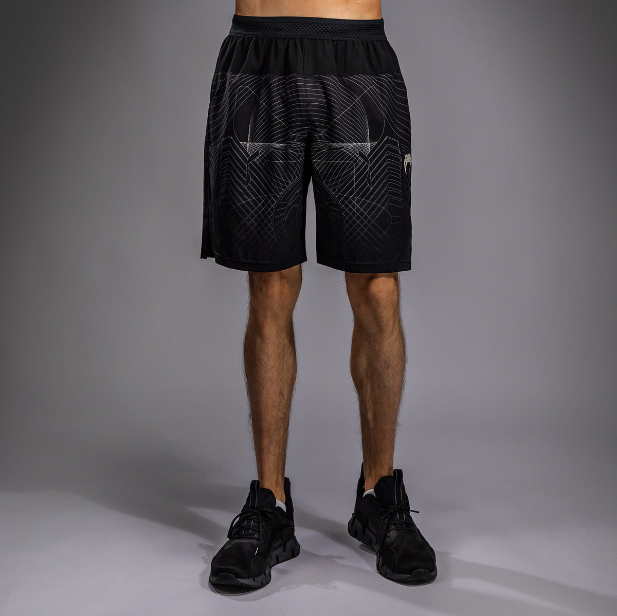 Short d'entraînement Venum G-Fit Air pour Hommes - Noir Intense/Sable Désert - product-type_Shorts de training