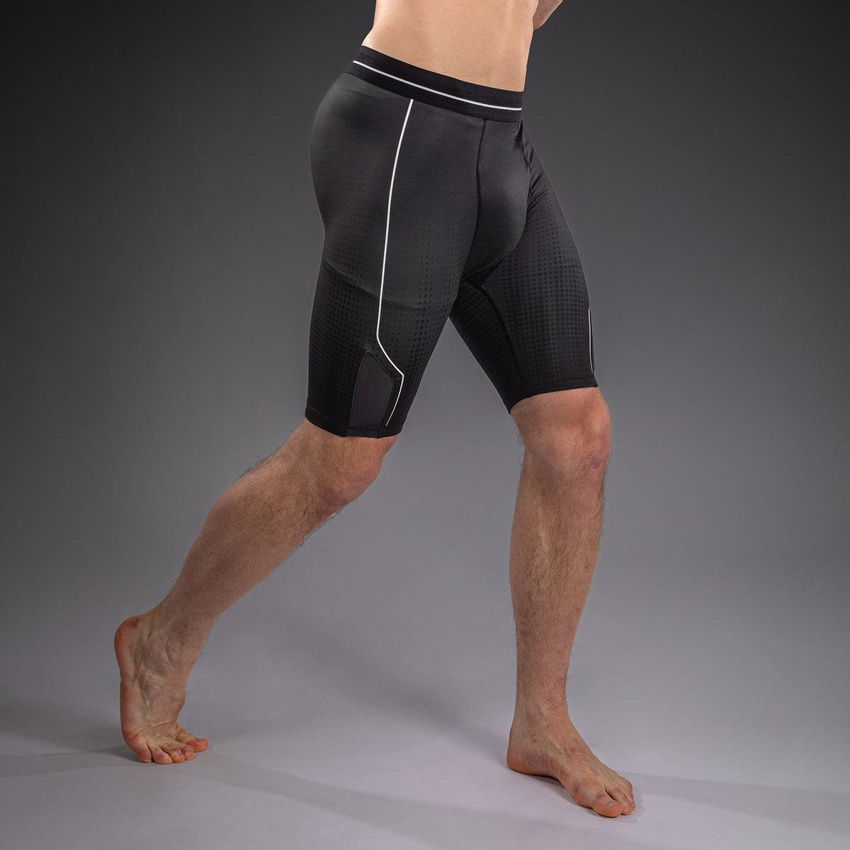 Short de Compression Venum Stealth Vale Tudo – Noir/Blanc - product-type_Shorts de compression