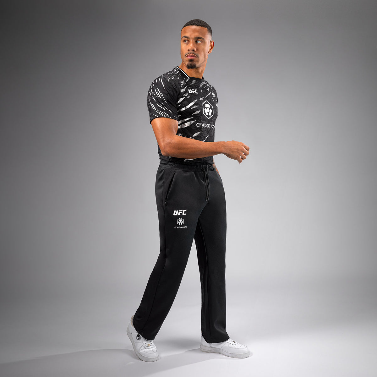 Pantalon Coupe Droite pour Hommes UFC Fusion by Venum Authentic Fight Night - Noir - product-type_Pantalons de jogging