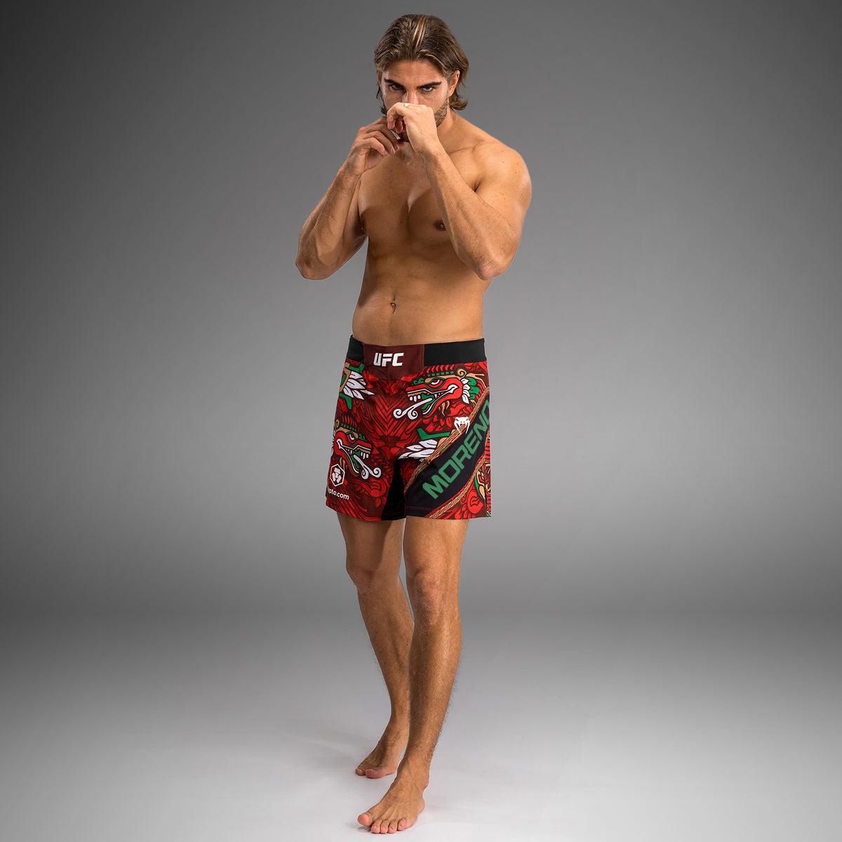 Short de Combat pour Hommes UFC Unrivaled by Venum Brandon Moreno - Rouge - product-type_Shorts de MMA
