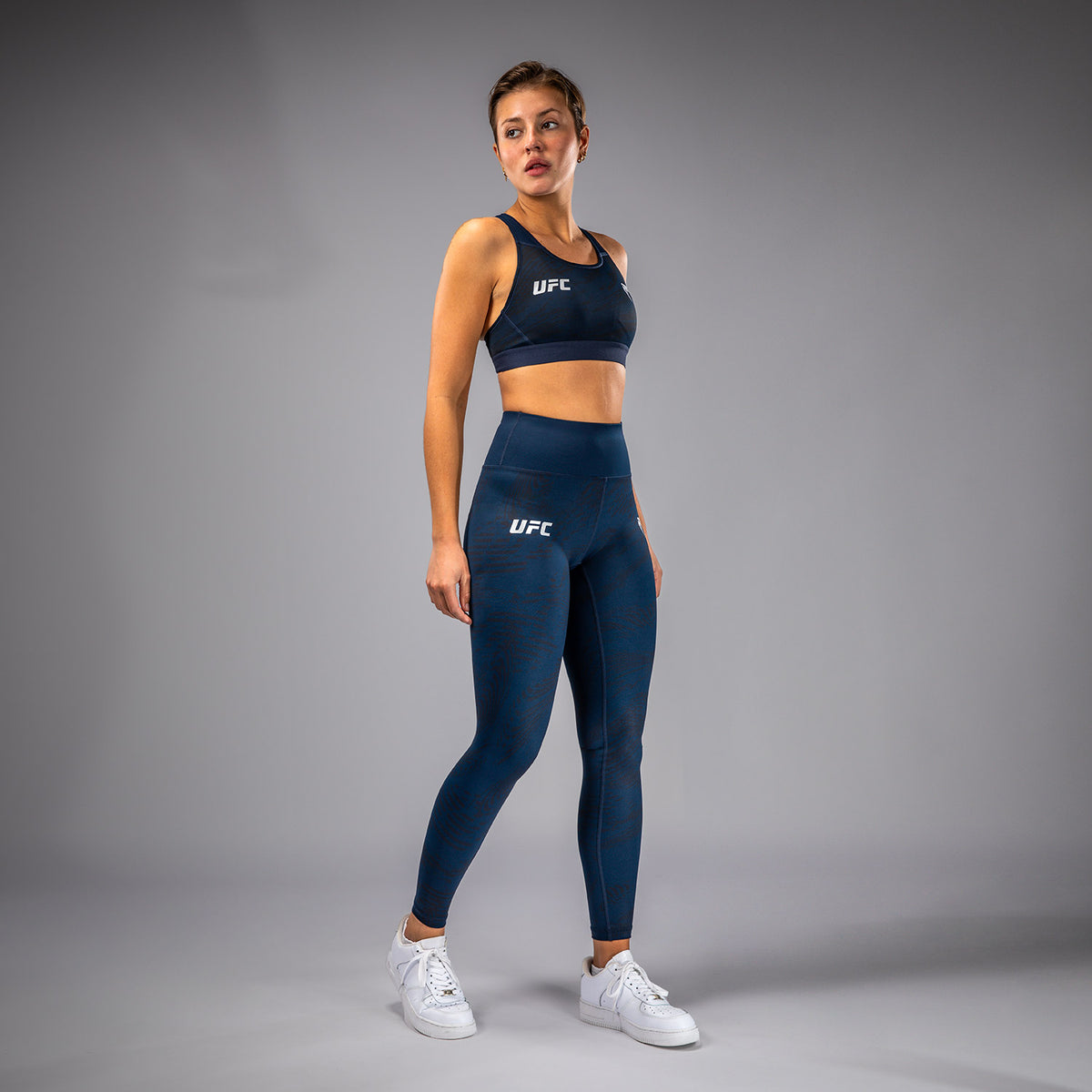 Leggings Performance pour Femmes UFC Fusion by Venum Fight Week - Bleu Océanique - product-type_Leggings