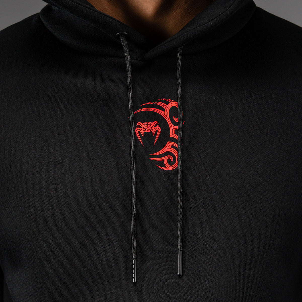 Sweat à capuche Venum x Mike Tyson Tiger - Noir Profond/Rouge Intense - product-type_Sweatshirts
